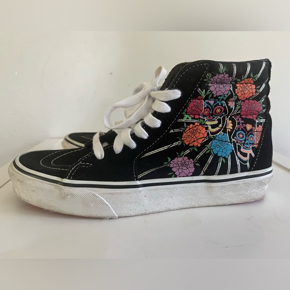 Vans SK8 Hi Dia De Los Muertos Sneakers - Picture 3 of 11